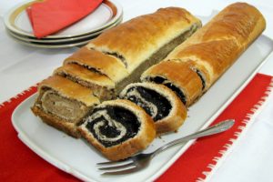 Bejgli - roll cake in Hungarian