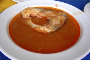 halászlé - Fisherman's soup in Hungarian