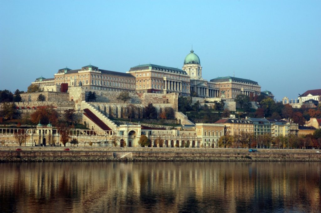 Buda castle in Hungary